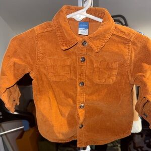 Old Navy Rust Corduroy Shirt